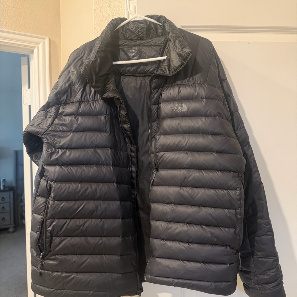 The North Face Men's XL 800 down Charcoal Puffer Jacket